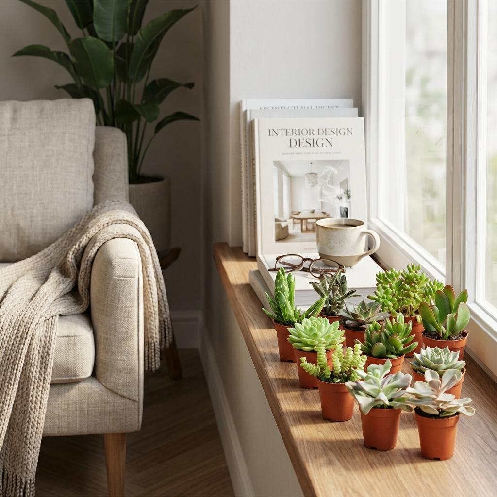 Mini Succulenten Mix - 15 Stuks - Ø 5,5 cm - Hoogte: 5-10 cm