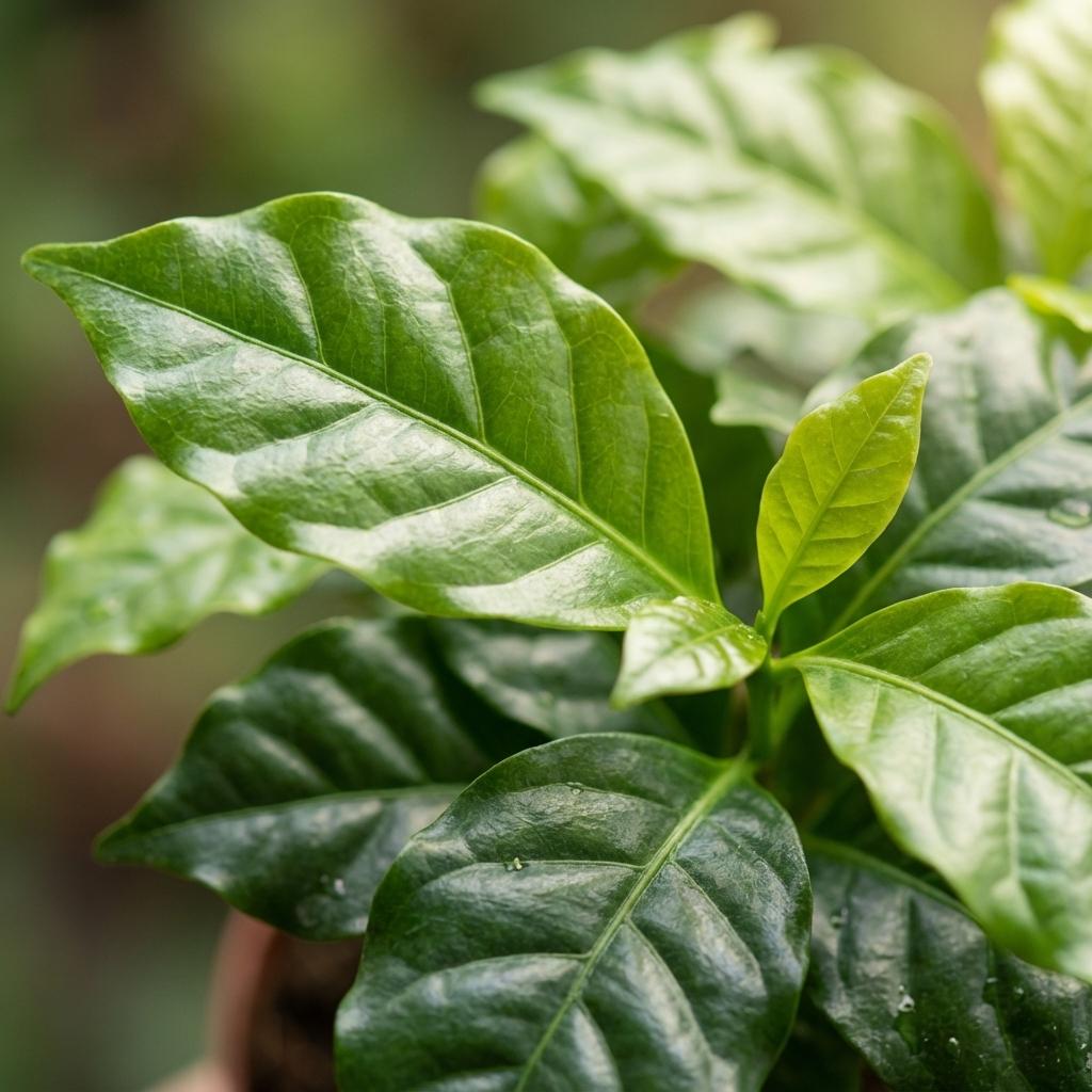 2x Coffea Arabica Koffieplant - Ø 12 cm - Hoogte: 25 cm