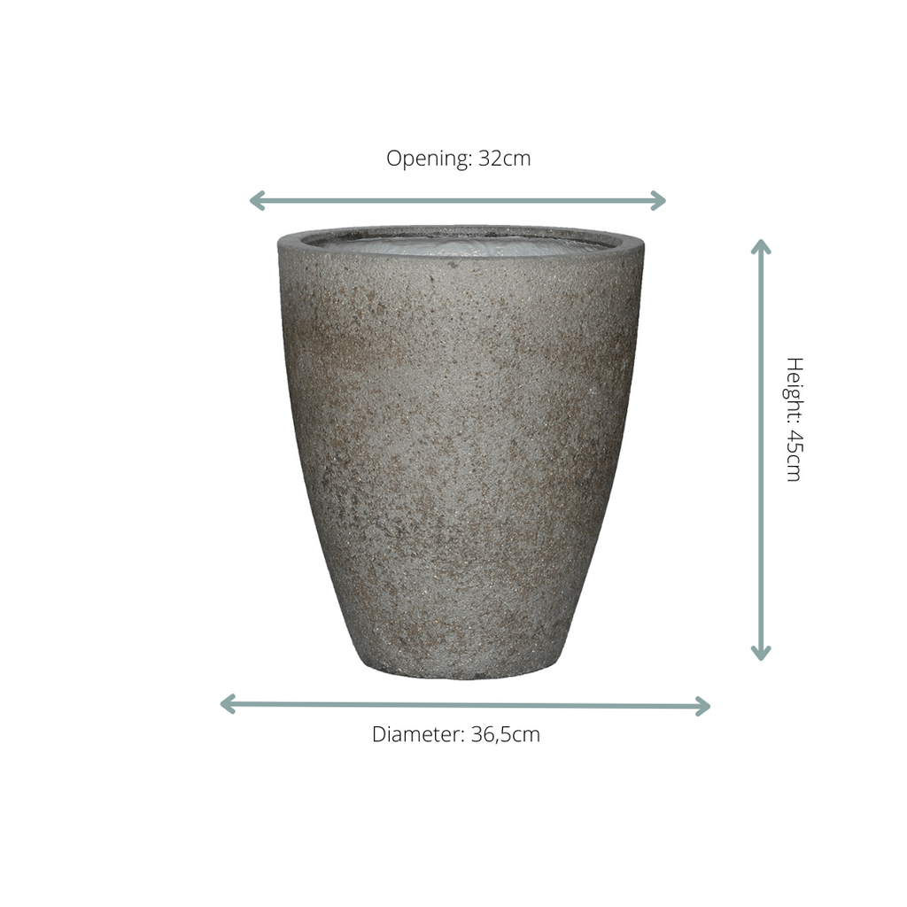 Pot Ben M Dioret Grey - D37 x H45