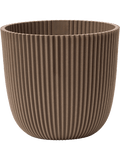 Capi Pot Nature Groove Made With Warm Taupe  - D17cm