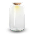 Terrarium fles met verlichting - Sven XL - Ø 23 cm ↑ 43 cm
