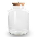 Terrarium fles met verlichting - Little Milky - Ø 17 cm ↑ 25 cm