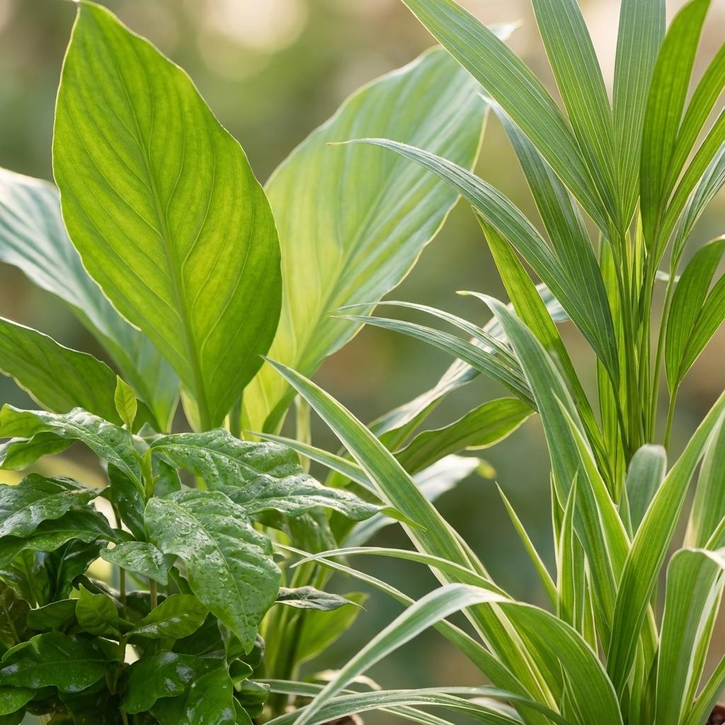 Luchtzuiverende Kamerplanten - Ø 12 cm - Hoogte: 30-40 cm