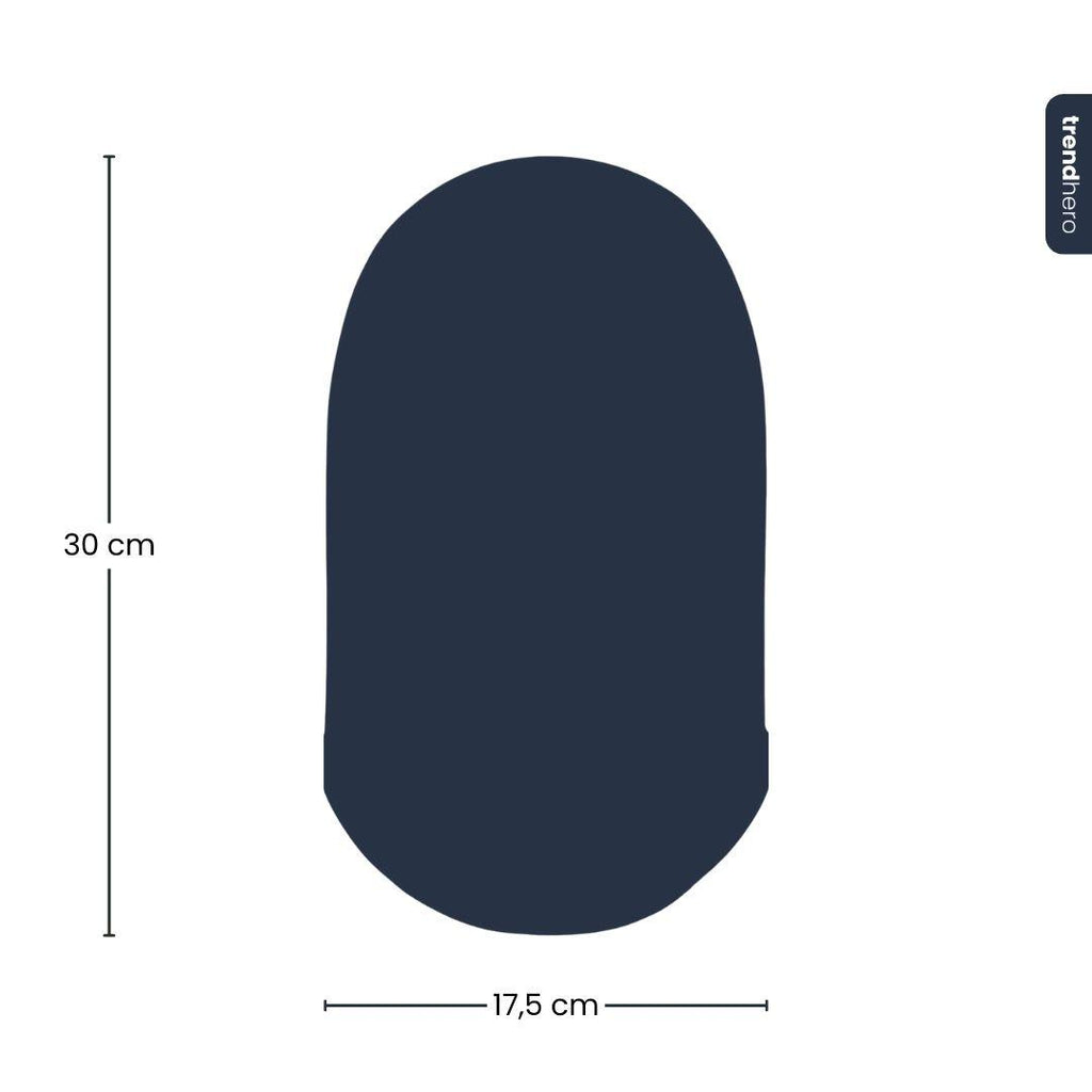 Terrarium fles tweedelig - Egg XL - Ø 17,5 cm ↑ 30 cm