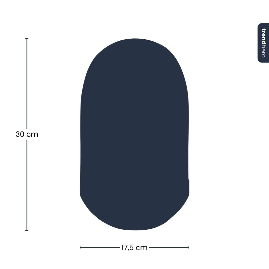 Terrarium fles tweedelig - Egg XL - Ø 17,5 cm ↑ 30 cm