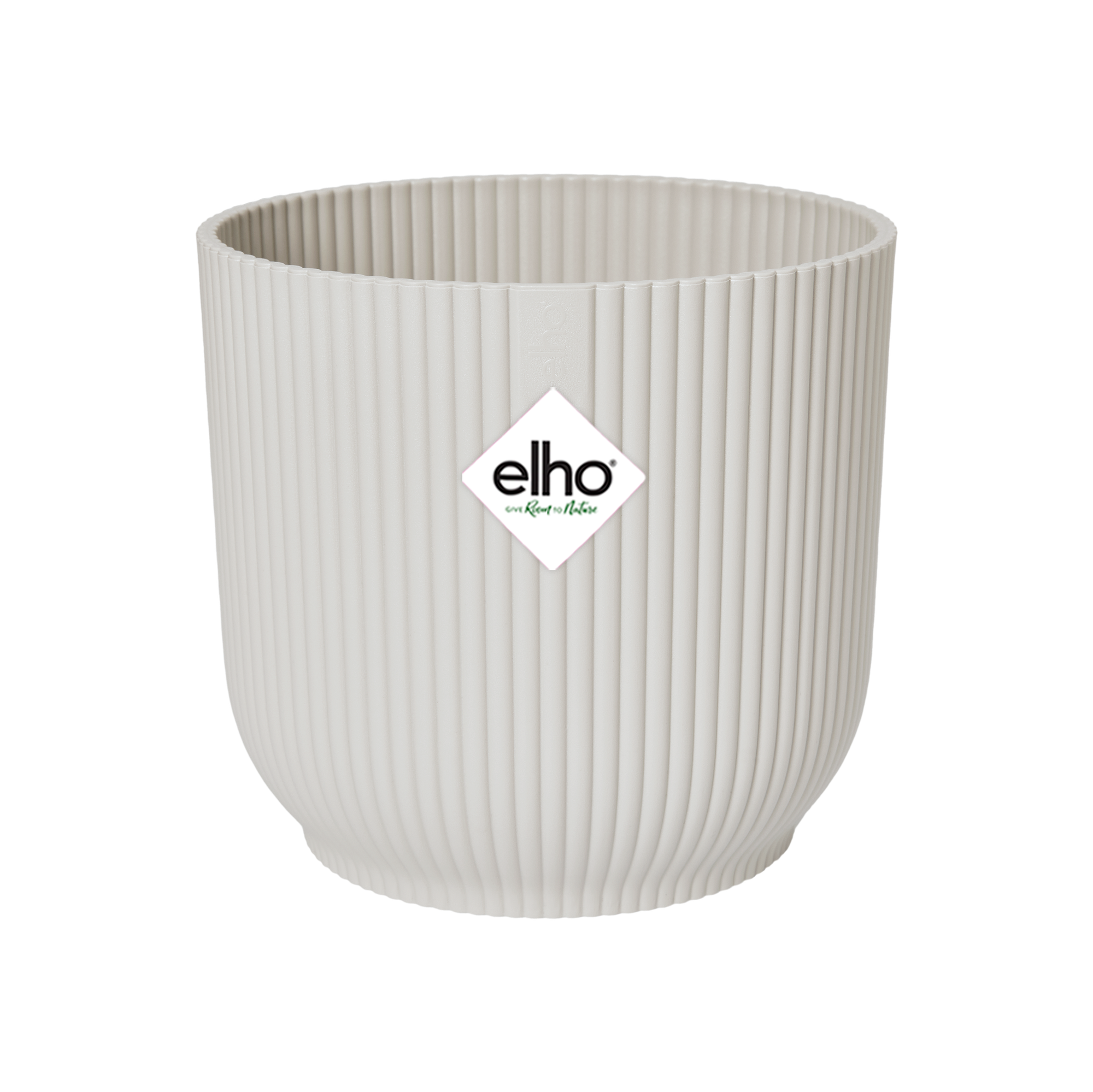Pot elho Vibes Fold Round wit - D25 x H23