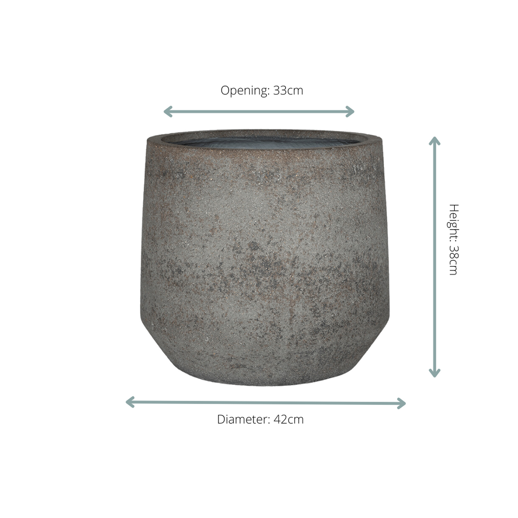 Pot Harith M Dioriet Grey - D42 x H38