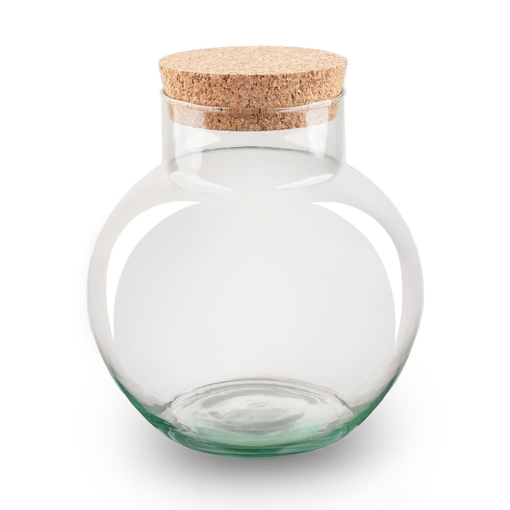 Terrarium fles met kurk - Noah - Ø 18,5 cm ↑ 19 cm