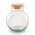 Terrarium fles met kurk - Noah - Ø 18,5 cm ↑ 19 cm