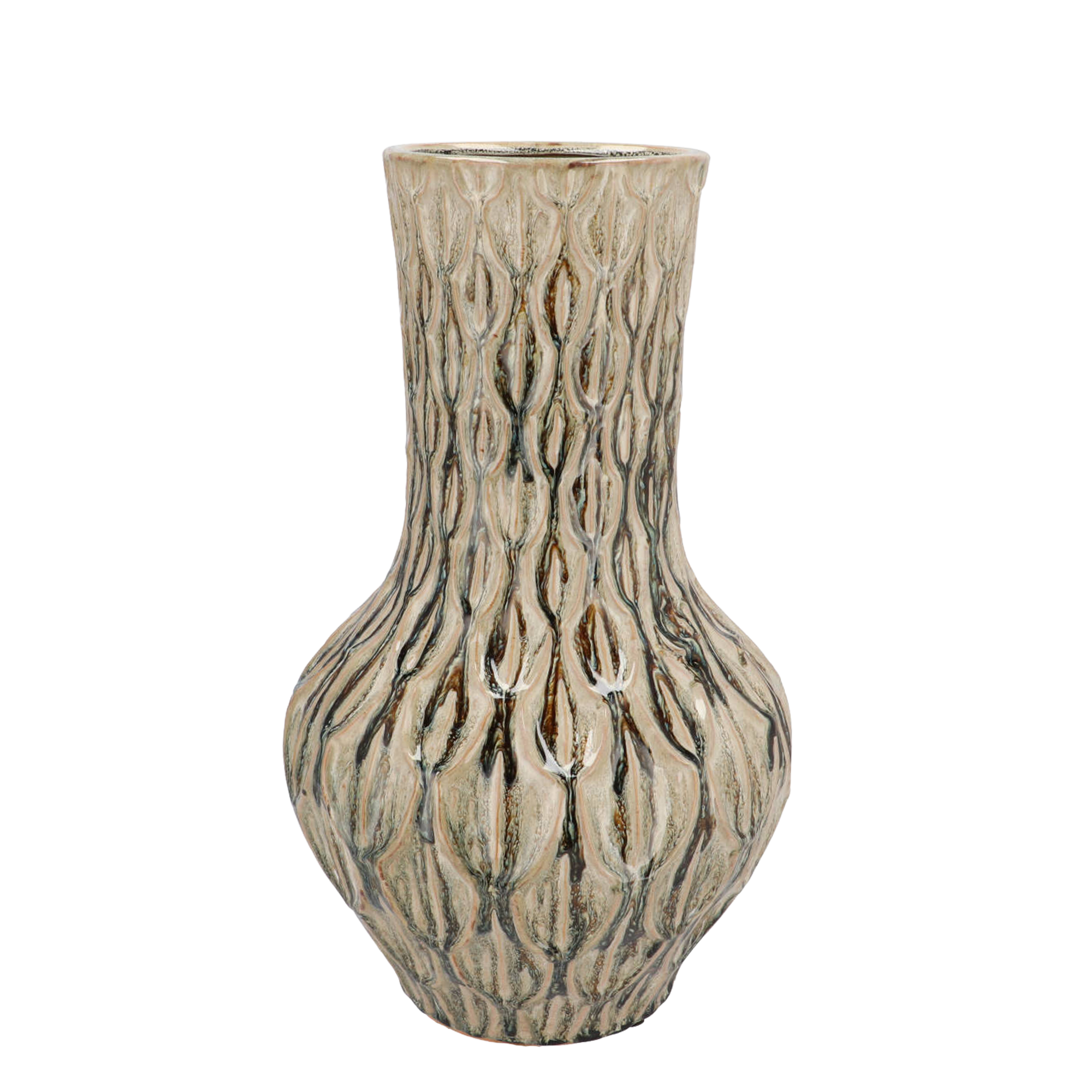 Vaas steen M - H39 W23 - Boa Green