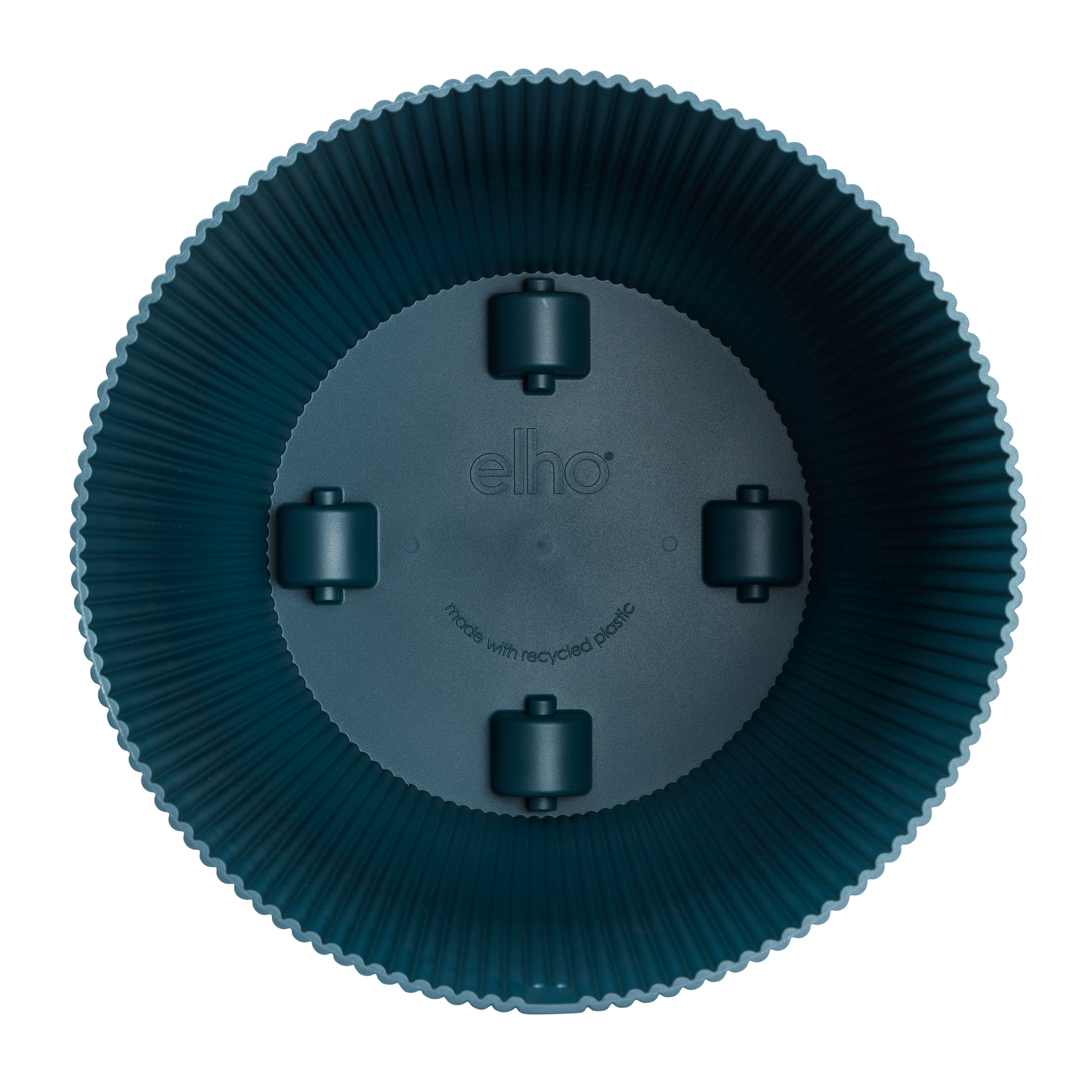 Pot elho Vibes Fold Round blauw - including wheels - D35 x H33