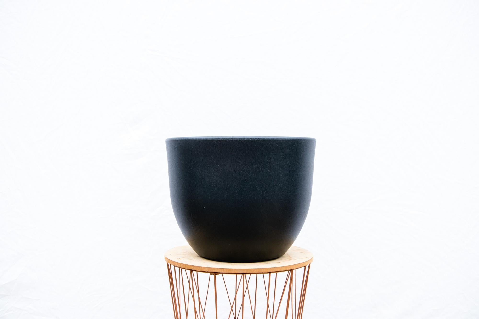 Pot Eggy Antraciet - D100 x H77