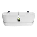 Elho Pot Greenville Easy Balcony D25cm - Wit