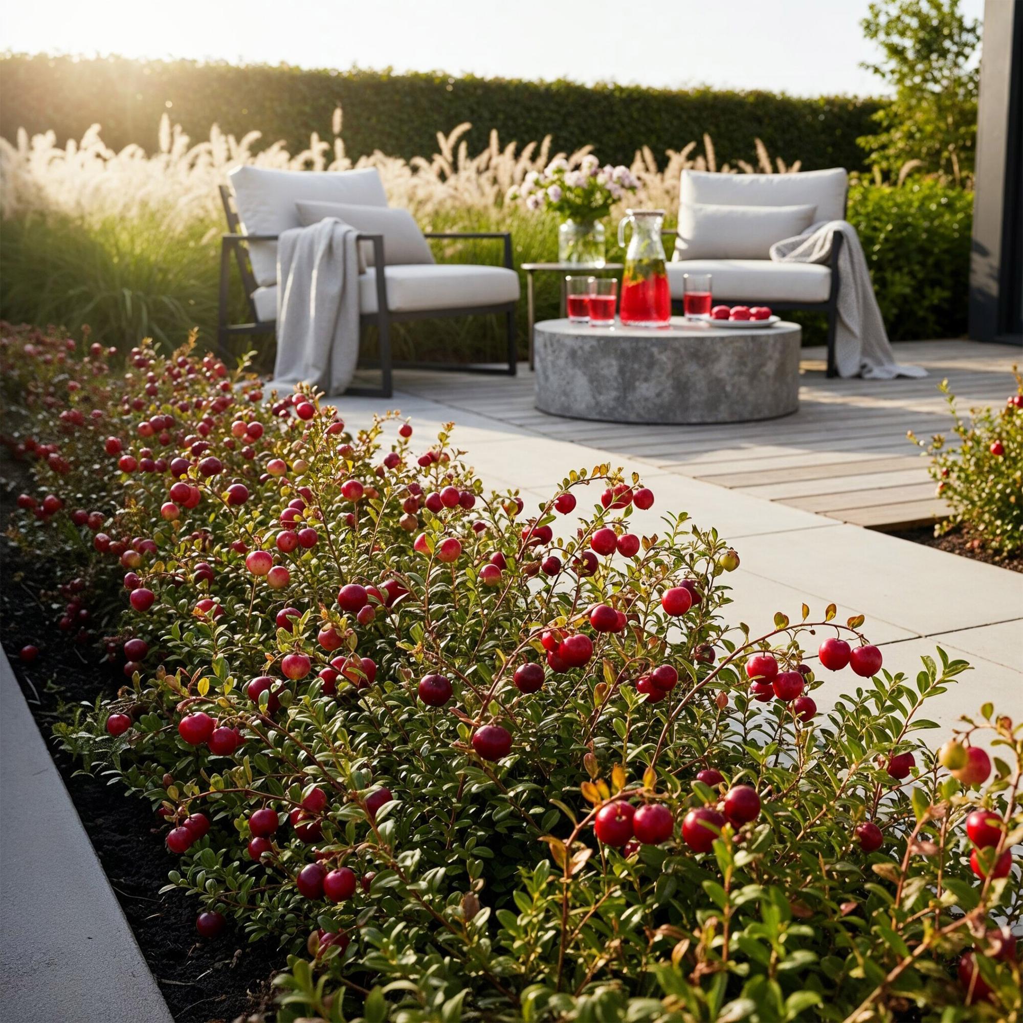 Green boutiQ - Fruitplanten - Blauwe Bes - Vaccinium macrophylla Early Black - Winterhard - 6 Planten - Pot 9 cm - Donker Rode  Bes